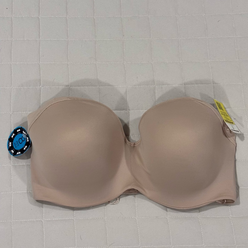 Strapless Smooth T-Shirt Bra - Nude